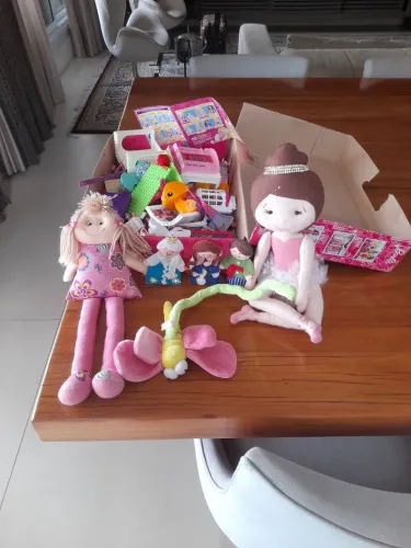 Combo bonecas e brinquedos da Barbie 