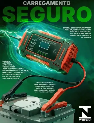 Carregador de baterias 40 reais