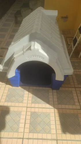 Casinha Chaminé Cães Grande Porte Tam 6 Click New