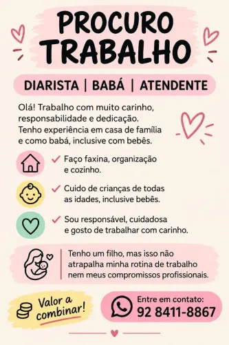 Diarista, freelancer