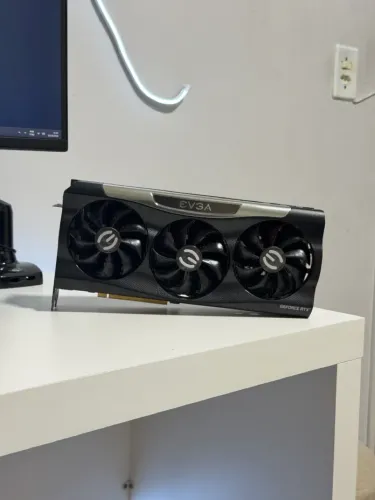 Placa de Vídeo RTX 3080 12GB EVGA FTW3