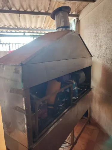 Churrasqueira de inox