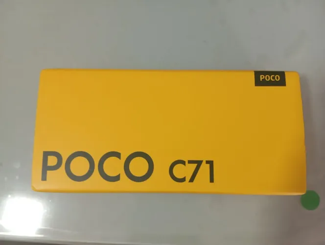 Vendo Celular POCO C71. Na caixa novo.
