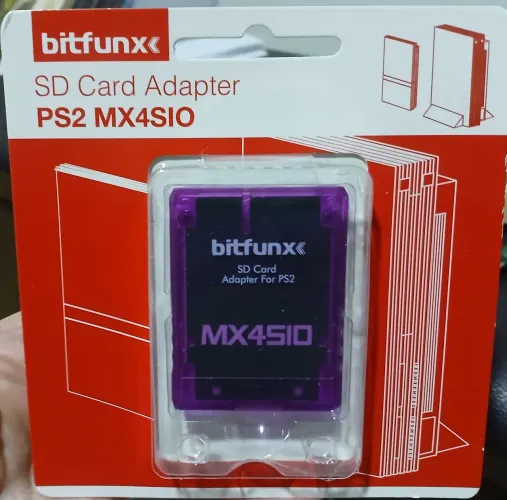 Memory card para ps2 adaptador