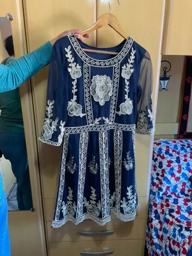 Vestido para Festa Bordado