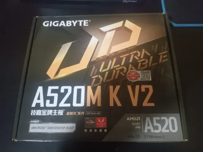 Placa mae A520M K V2 usada