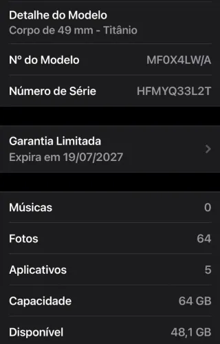 Apple Watch Ultra 3 Novo