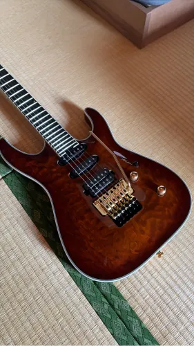 Jackson Pro Plus Soloist SLA3Q Amber Tiger Eye