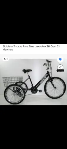 VENDO BICICLETA TRICICLO ADULTO NOVA
