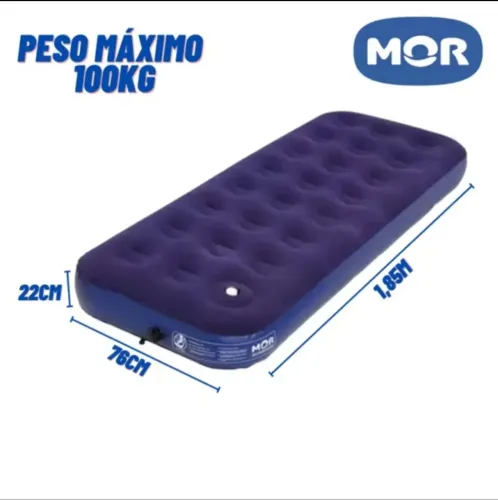 Colchão Inflável + Inflador embutido