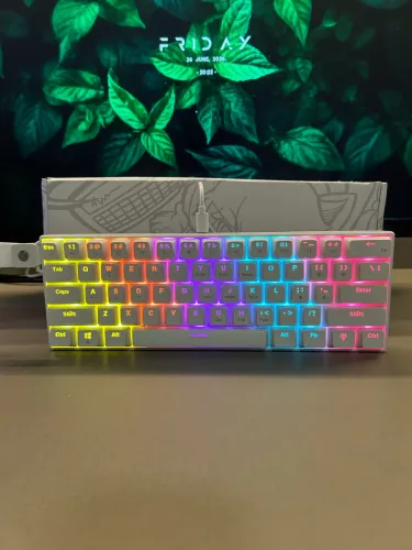Teclado Mecânico Gamer AJAZZ NK61 RGB (Novo)