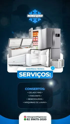 Refrigeração, e máquinas de lavar 