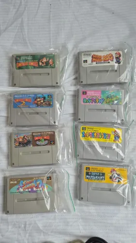 Jogos de super famicom originais