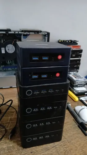 Lote de Mini PC DDR3 e DDR4