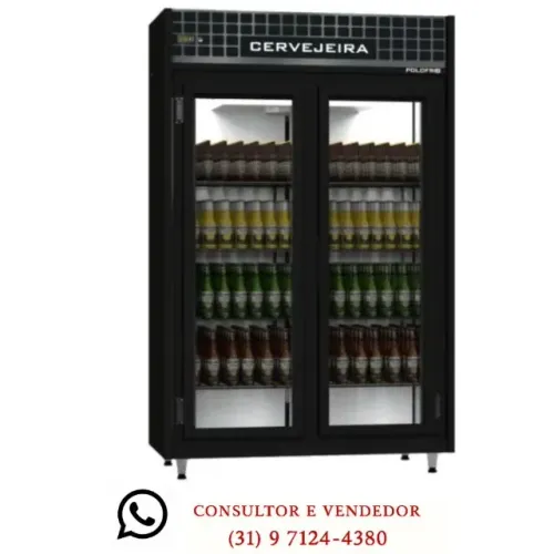 Cervejeira 2 Portas de Vidro Polo Frio 220V