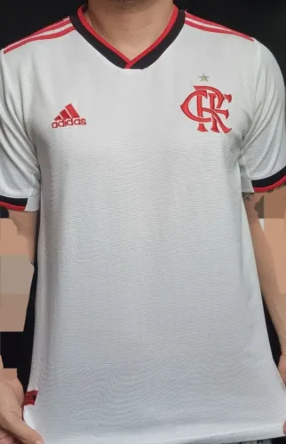 Camisa Flamengo Oficial Branca II Adidas Temporada 22 23 Tamanho M