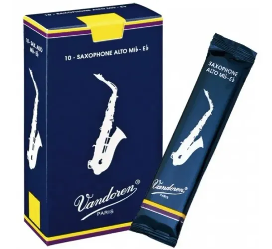 Caixa 10x palheta para sax alto n° 2