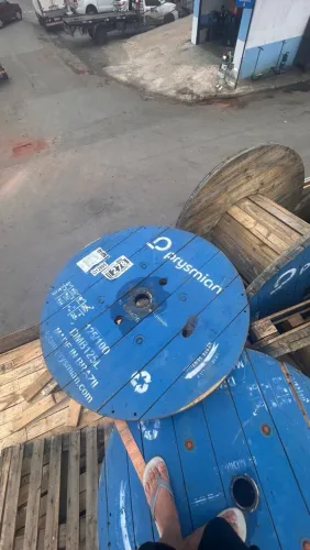 Bobinas de madeiras ou carretéis