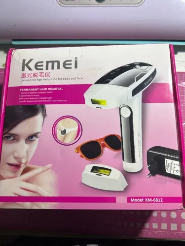 Dispositivo de depilação definitiva a laser Kemei completo