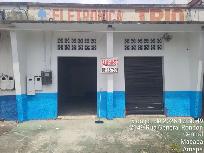 Aluga um ponto comercial no centro de Macapá