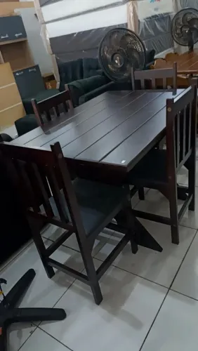 Conjunto de Mesa 4cadeiras Madeira Maciça -Entrego e Monto!!!