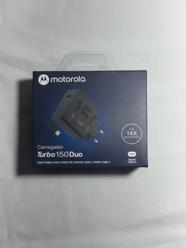 Carregador turbo Motorola 150 duo