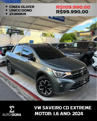 Volkswagen Saveiro Extreme 1.6 Flex 16V CD 2024