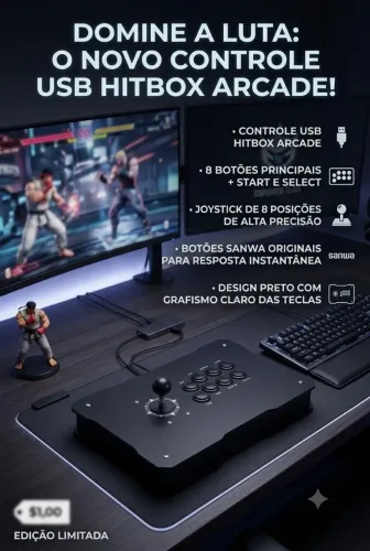 Controle HitBox Arcade