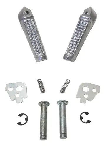 Pedaleira Traseira Par Pedal Apoio Cg Fan Titan 160 2025 26