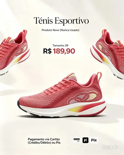 TÊNIS NOVO