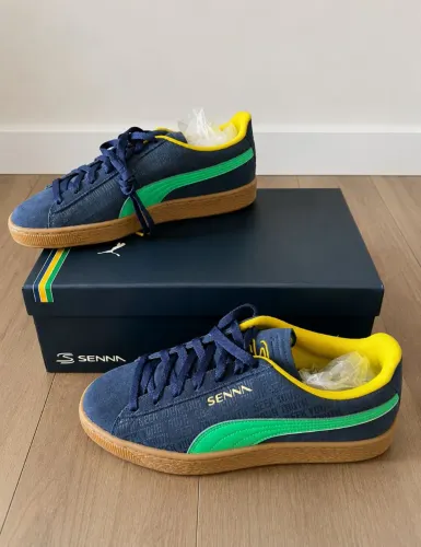 Tênis Puma Senna "A Vida" - Nº 41 - Novo na Caixa