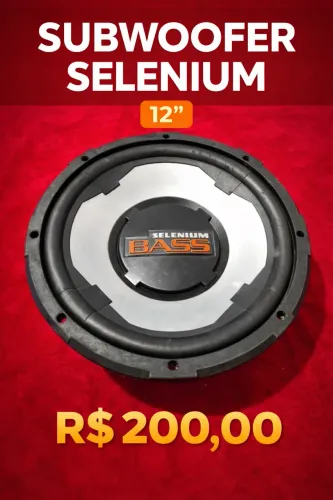 Subwoofer 12 polegadas
