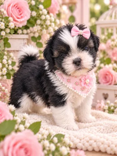 Bebezinhas de Shih tzu fêmea 