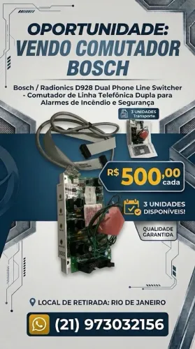 Vendo Comutador Bosch