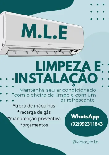Limpeza de ar condicionado split ':;: