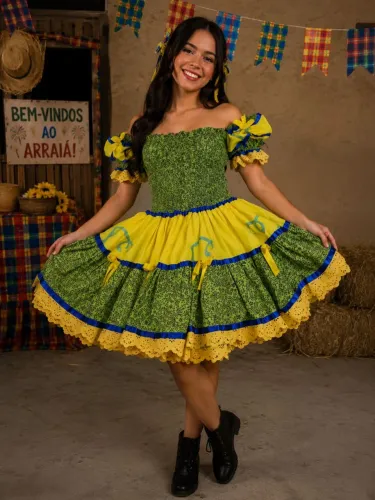 Vestido Quadrilha