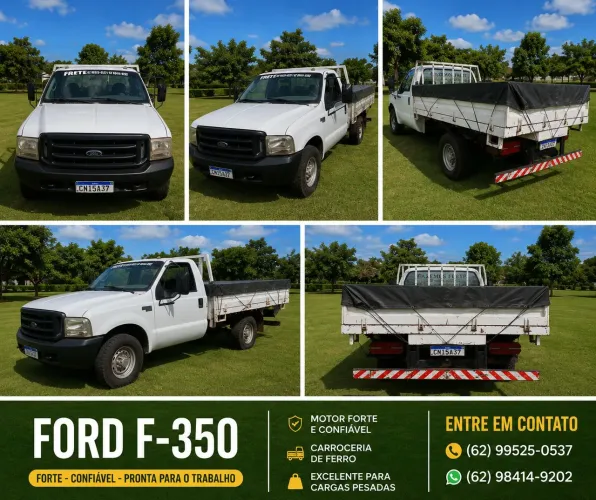 Caminhão f350 bem conservado 