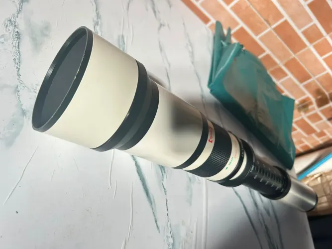 telephoto zoom lente 6501300mm f8f16 manual para Canon