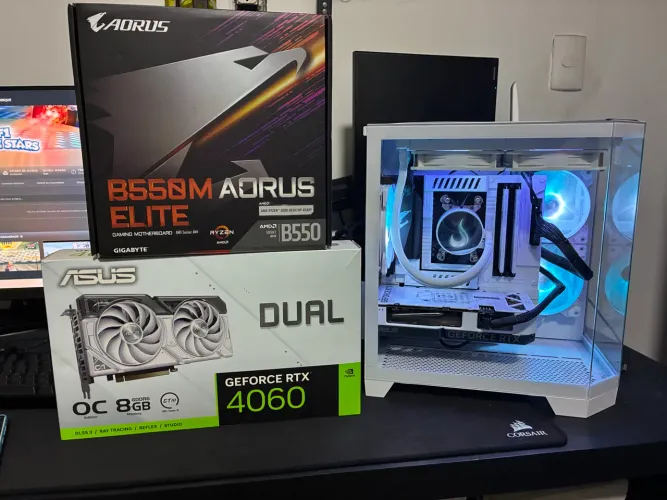 Pc Gamer ETX 4060 + Ryzen 7 5700x 