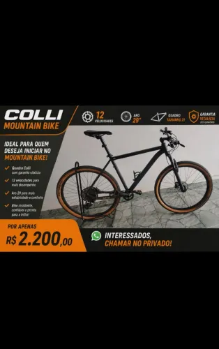 Bicicleta colli Hill aro 29