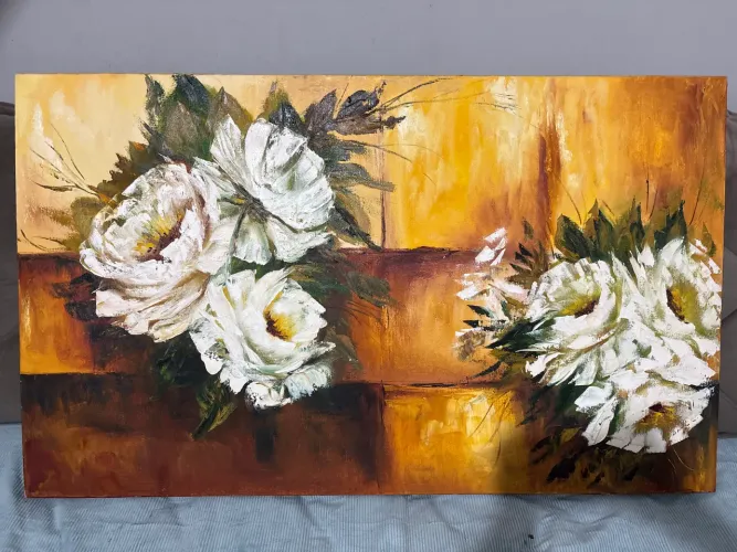 Quadro Flores 1,00 x 0,60