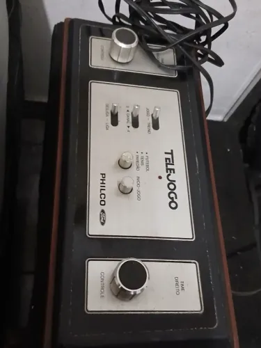 Console Philco-Ford Telejogo (1ª Geração - 1977) Raro em otimo estado para colecionador
