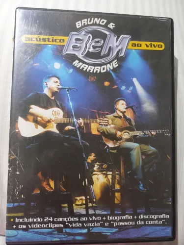 DVD Bruno & Marrone - Acústico Ao Vivo (Original)