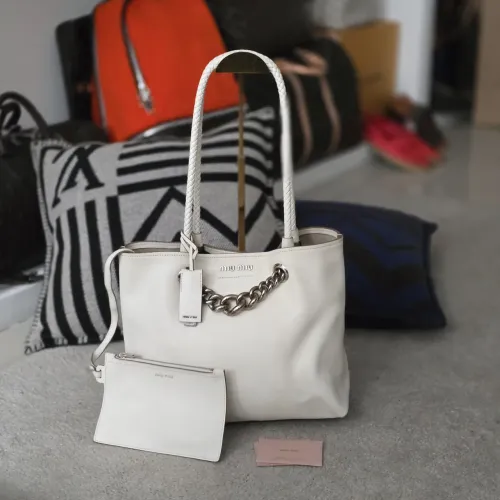 BOLSA MIUMIU BRANCA ORIGINAL