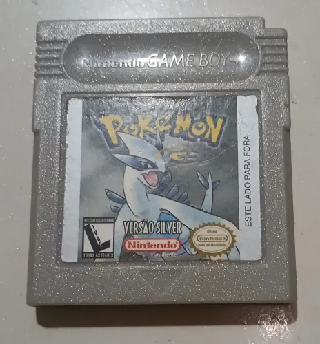 Cartucho Game Boy Pokémon Versão Silver Original