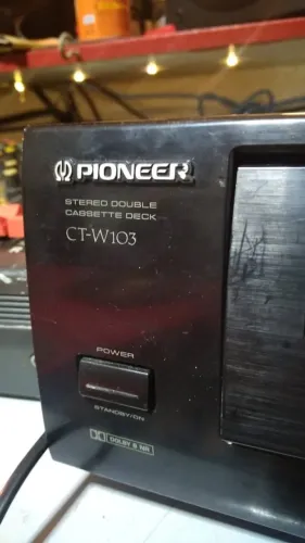 Tape Deck Duplo Pioneer CTW 103 [PRA REVISÃO]