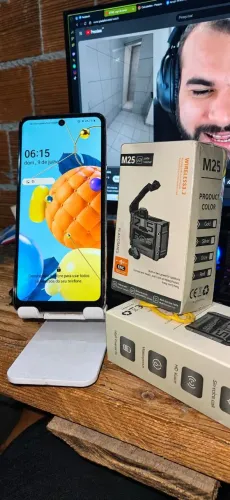 CELULAR LG K62 PLUS + FONE BLUETOOTH DE BRINDE