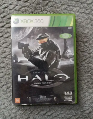 Jogo Halo edição Anniversary original completo Xbox 360