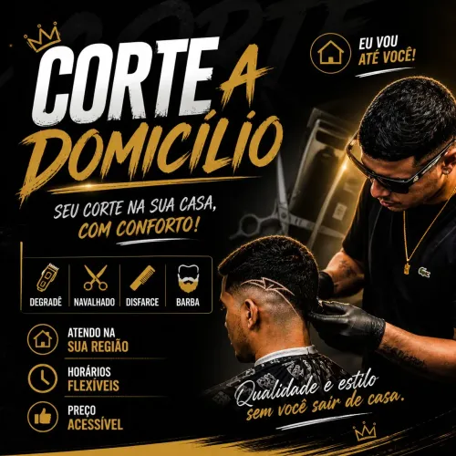 Corte a domicílio pela zona oeste 