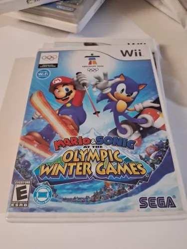 MARIO&SONIC AT THE OLYMPIC WINTER GAMES WII ORIGINAL 